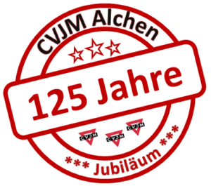 Logo 125 Jahre Jubiläum CVJM Alchen