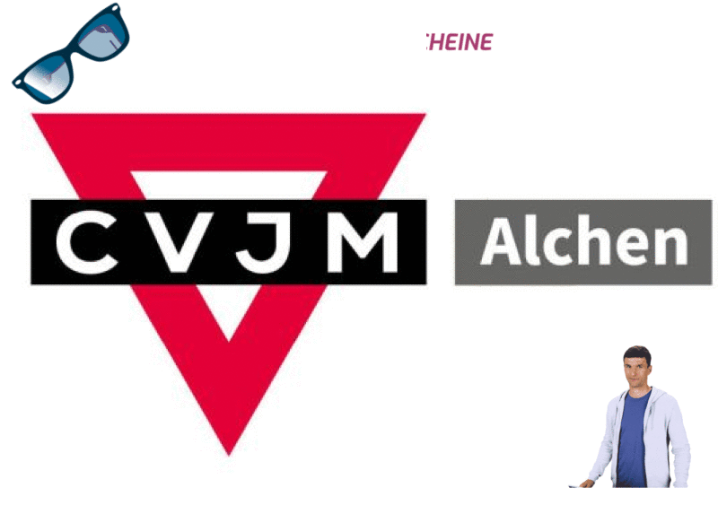 Aktionslogo des CVJM Alchens zur REWE Spendenaktion Scheine für Vereine