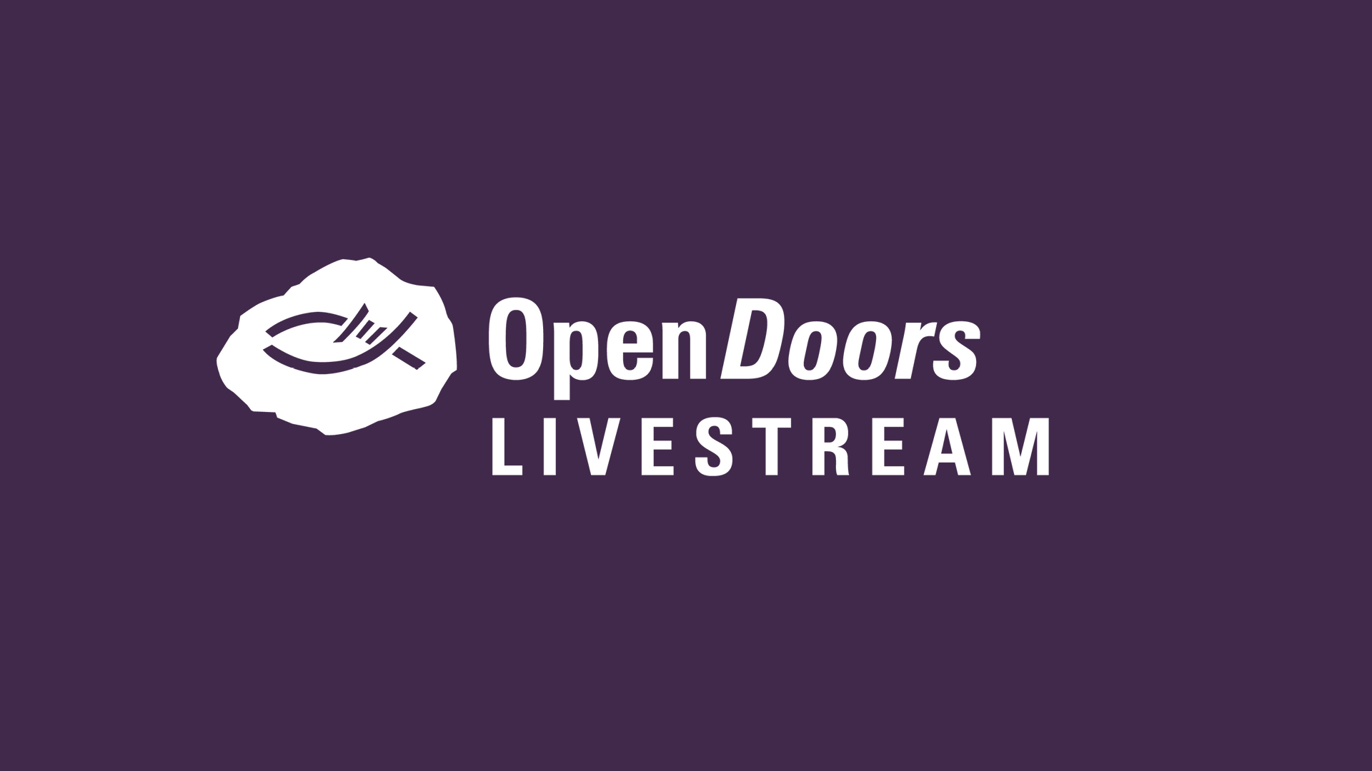 Mit verfolgten Christen verbunden bleiben - Open Doors Livestream