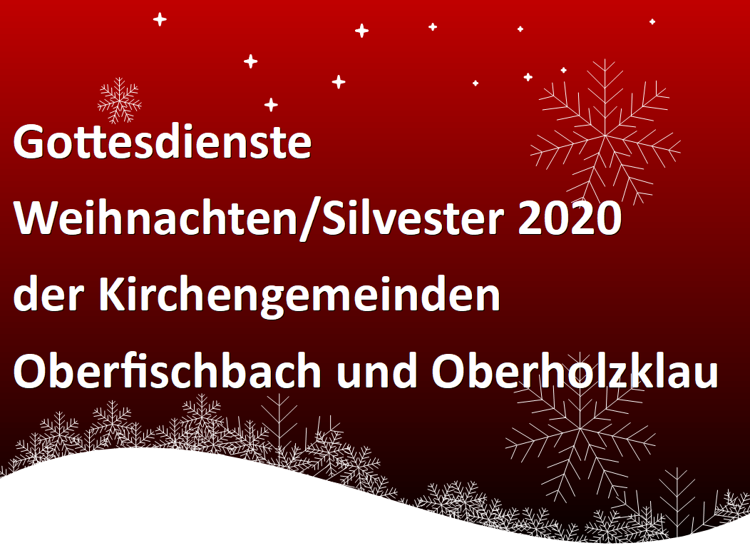 Erster Weihnachtstag | Gottesdienst Oberfischbach
