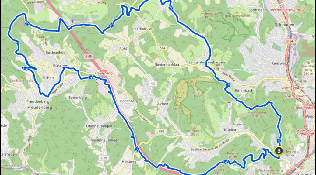 CVJM-Siegerland-MTB-Oster-Tour-2021-Streckenverlauf