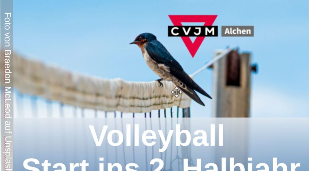 Symbolbild für Volleyball in Alchen, jeweils Dienstags in der Turnhalle Alchen