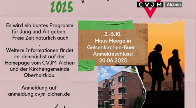 Familienfreizeit 2025 des CVJM Alchen