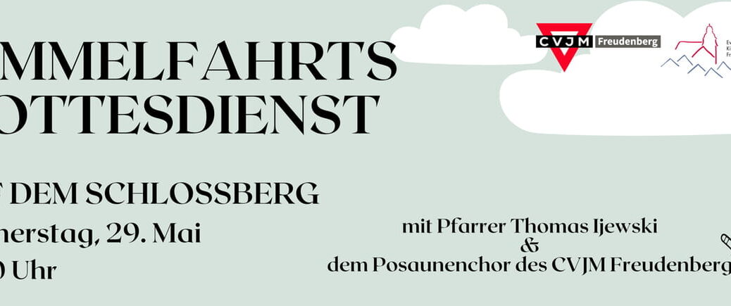 Herzliche Einladung zum Regionalgottesdienst an Christi Himmelfahrt